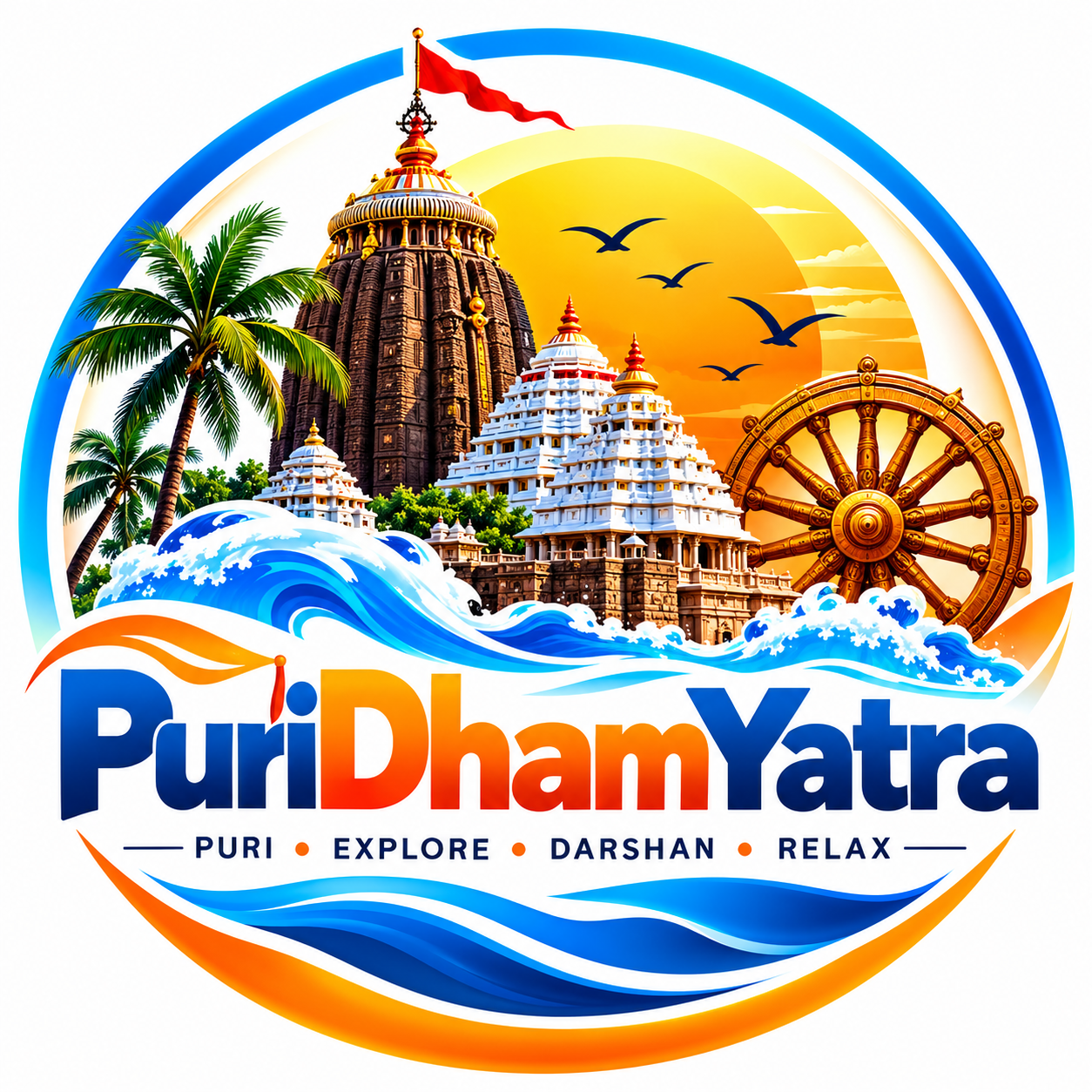 PuriDhamYatra logo